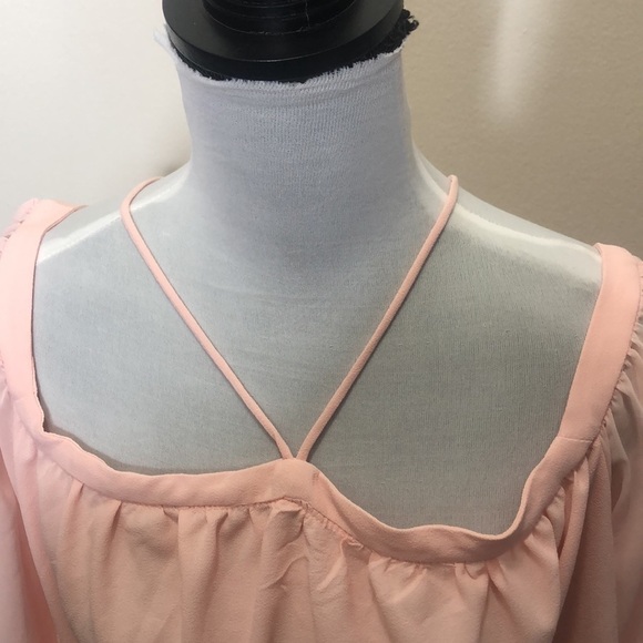 1 state women’s pink cold shoulder​ - Picture 3 of 9